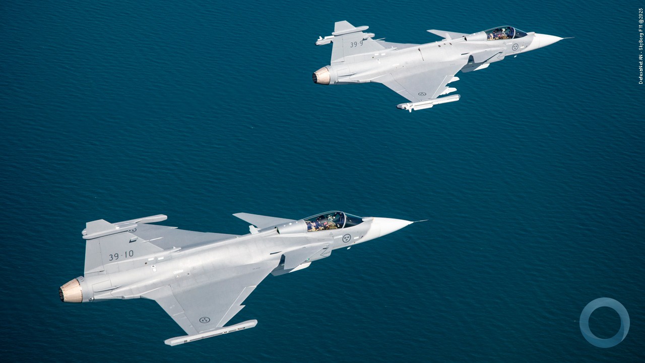 Saab recebe encomenda de caças Gripen E/F para a Tailândia