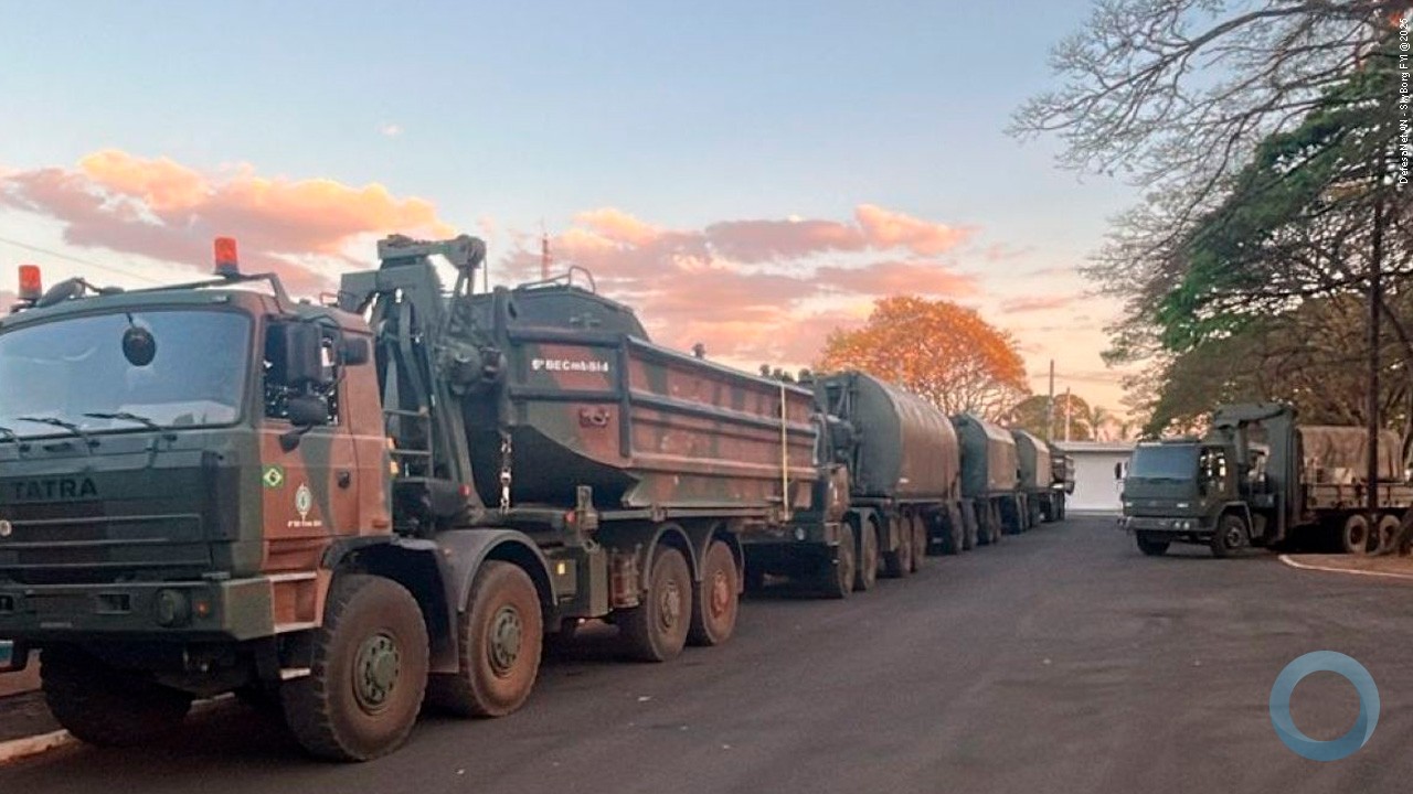 Exército realiza deslocamento estratégico na Amazônia durante a Operação Atlas 2025