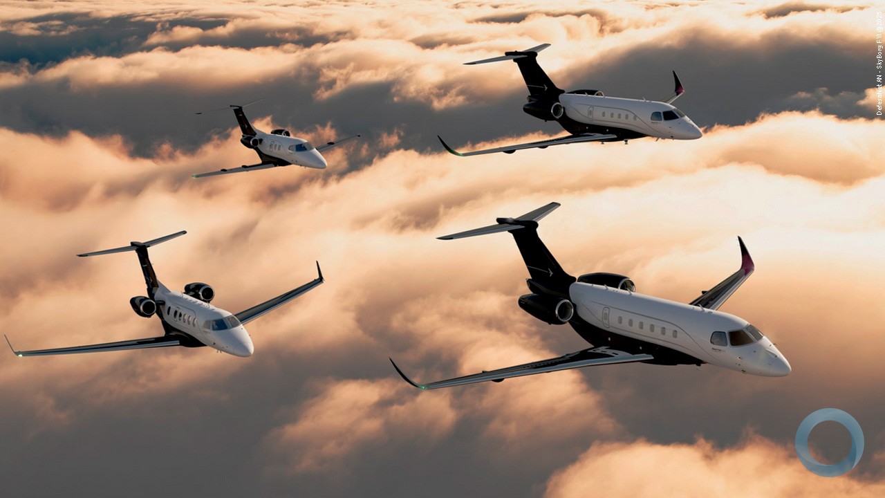 Embraer alcança marco importante ao entregar jato executivo de número 2.000