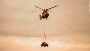 Operação Tormenta 2025: helitransporte de viaturas marca adestramento aeromóvel em Valença