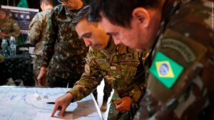 Brasil e Argentina reforçam prontidão com exercício combinado em Santa Maria (RS)