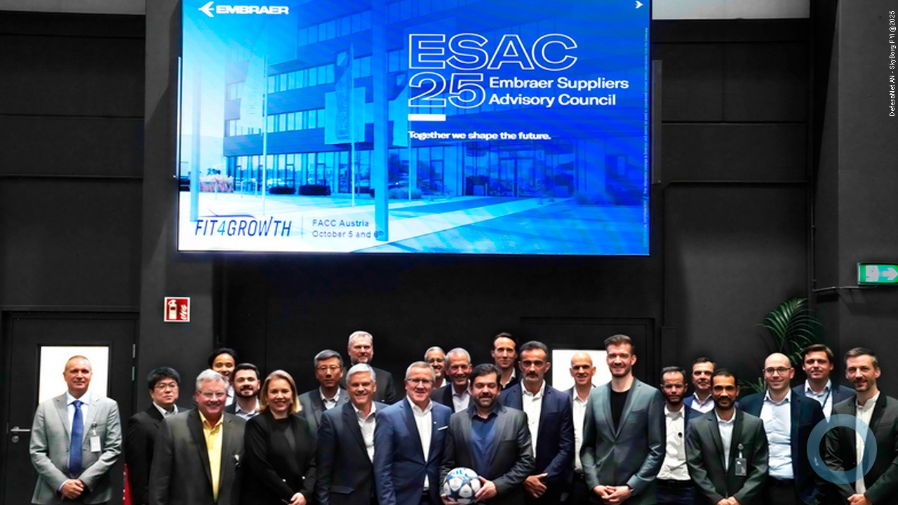 Embraer e FACC realizam o Conselho Consultivo de Fornecedores 2025 na Áustria, impulsionando inovação e projetos estratégicos