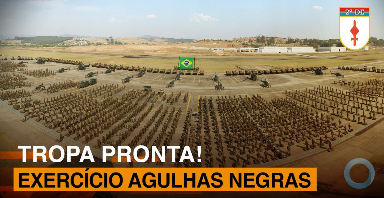 2ª Divisão de Exército realizará o Exercício Agulhas Negras na cidade de Pirassununga