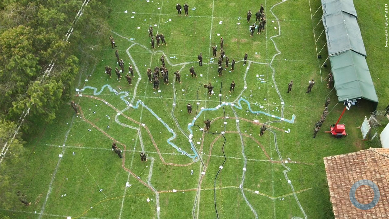 5ª Divisão de Exército realiza operação para treinar estado-maior em defesa externa