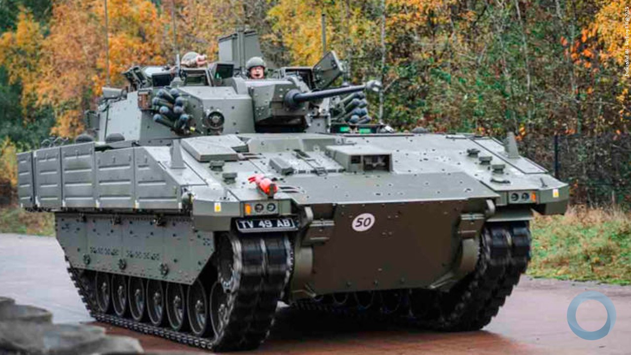 Reino Unido oficializa a entrada em serviço do blindado Ajax — marco da modernização das forças terrestres britânicas