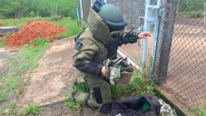 Marinha realiza exercício de segurança física nuclear em Iperó (SP)