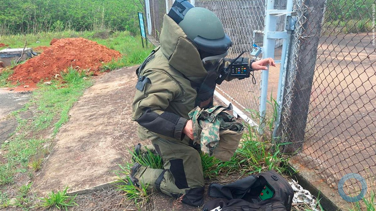 Marinha realiza exercício de segurança física nuclear em Iperó (SP)