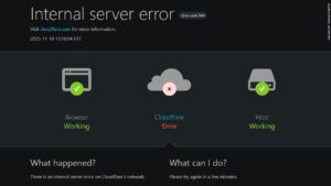 Cloudflare sofre instabilidade global e derruba sites como X, ChatGPT e gov.br nesta terça-feira (18)