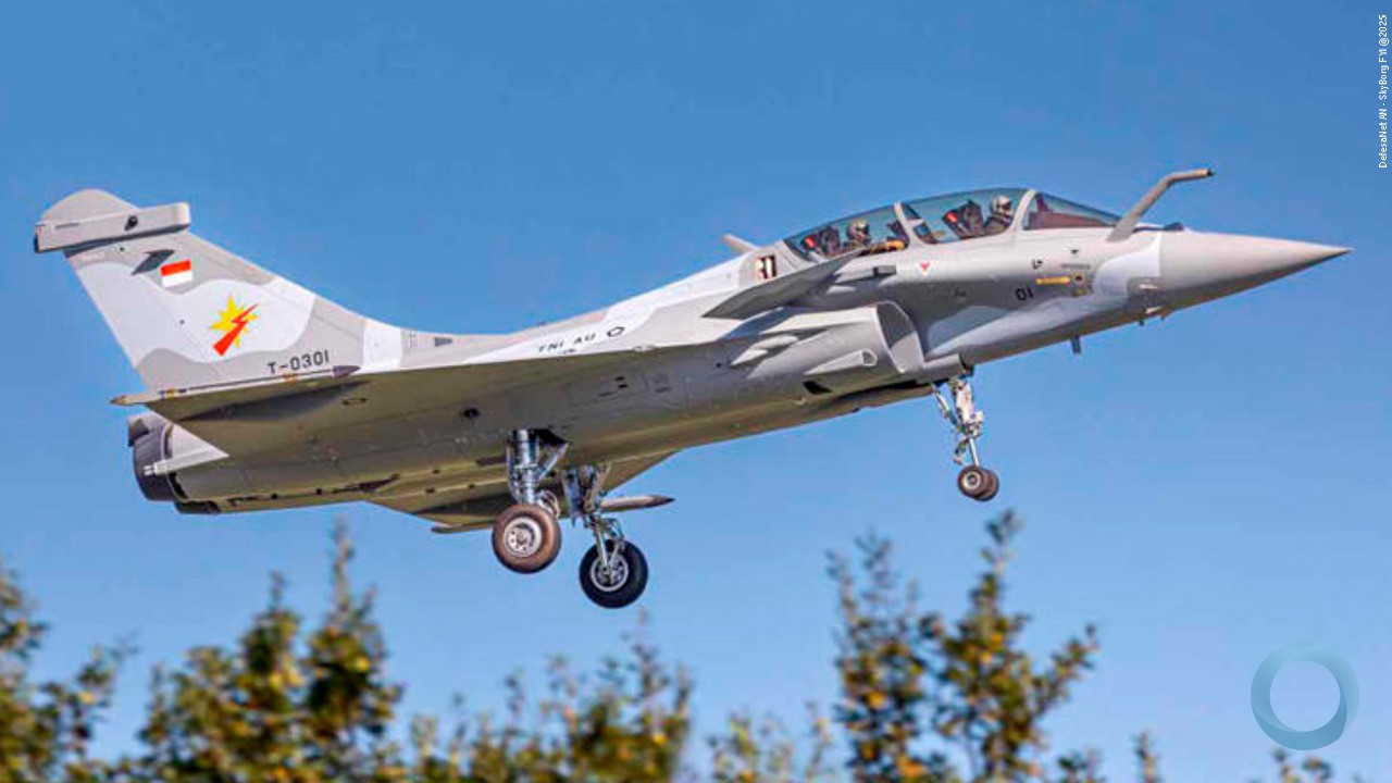 Indonésia recebe seus três primeiros caças Rafale: marco decisivo na modernização da TNI-AU