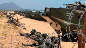 Defesa coordena etapa anfíbia da Operação Atlas 2025 com 3.400 militares e observadores internacionais