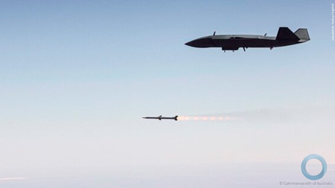 Boeing e RAAF realizam disparo bem-sucedido de míssil a partir do MQ-28 Ghost Bat