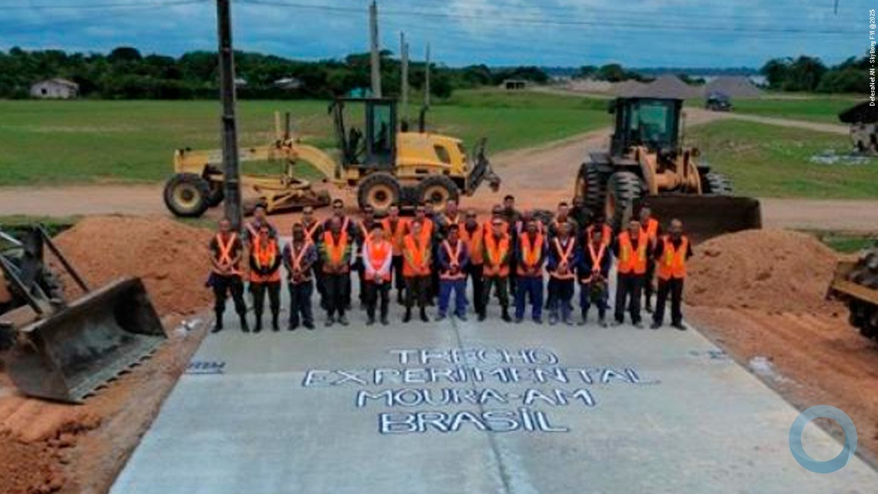 FAB testa tecnologia inovadora para construção de pistas na Amazônia