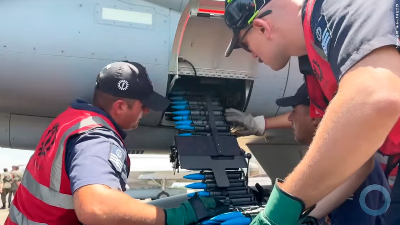 F-39E Gripen realiza primeiro Tiro Aéreo com canhão