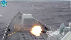 China simula bloqueio de Taiwan em megaexercício militar