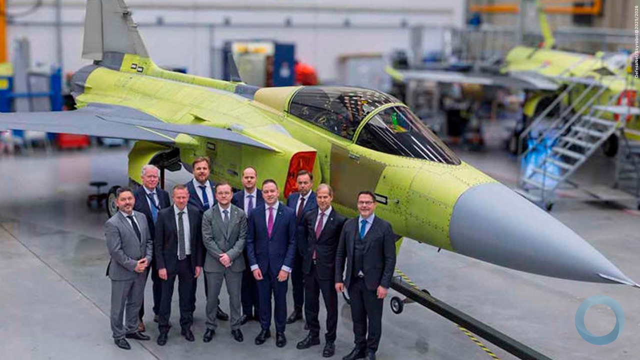 Saab finaliza o primeiro de quatro Gripen adicionais para a Hungria