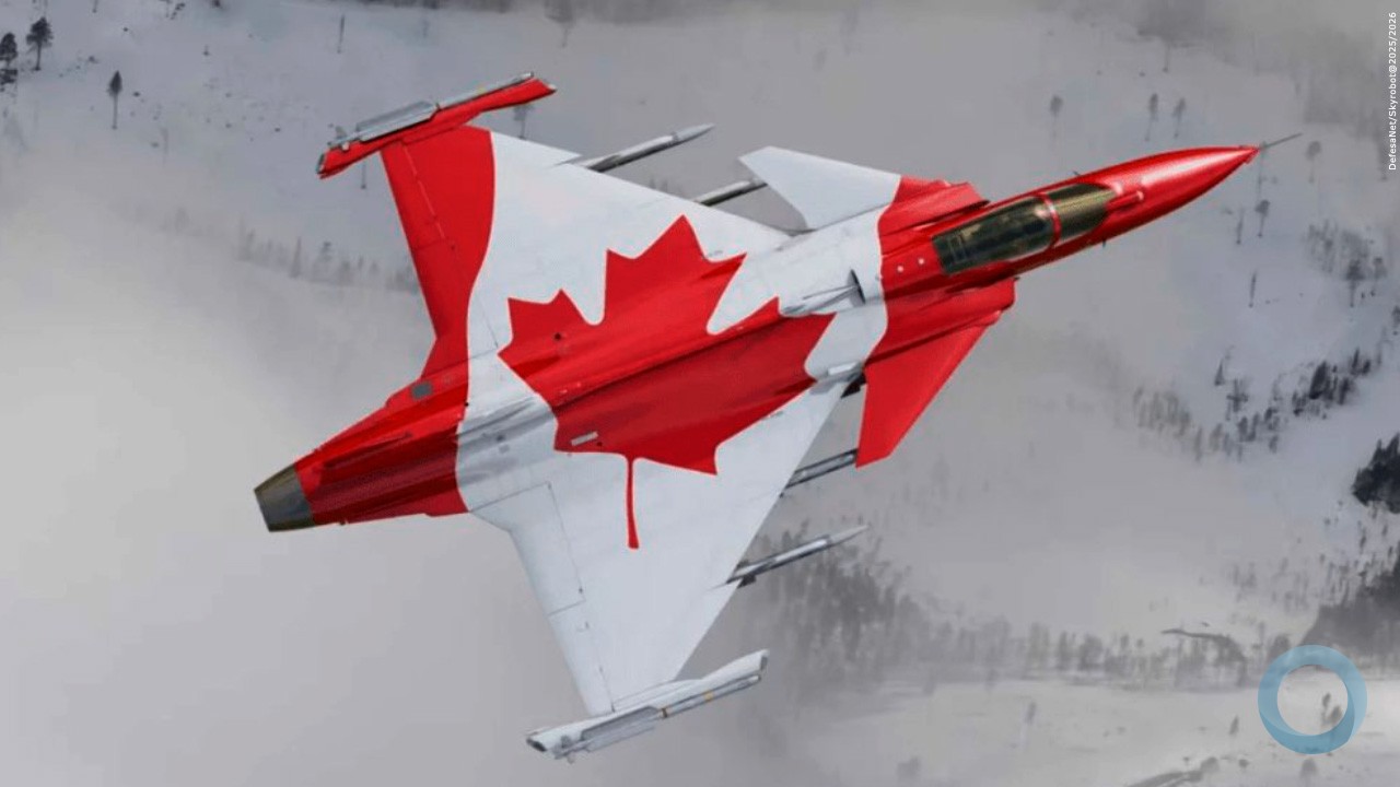 Canadá reabre o debate sobre caças de combate: Gripen como alternativa estratégica ao F-35A