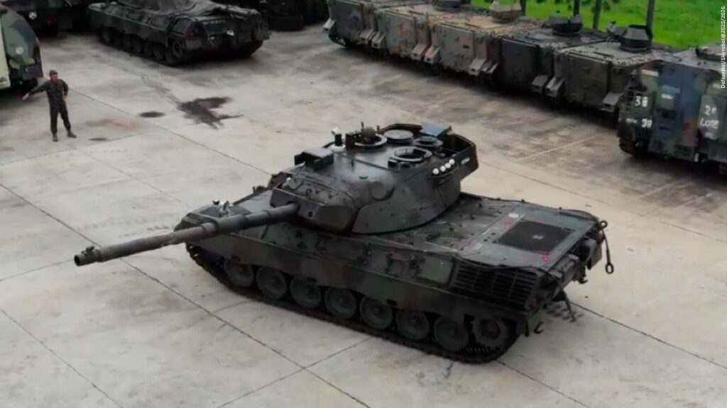 Projeto de Revitalização de Carros de Combate Leopard 1 A5 amplia poder de fogo do Exército