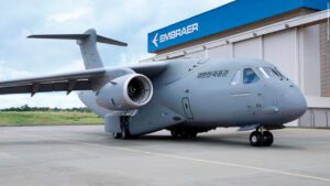 Embraer apresenta o primeiro C-390 Millennium da Força Aérea da República da Coreia