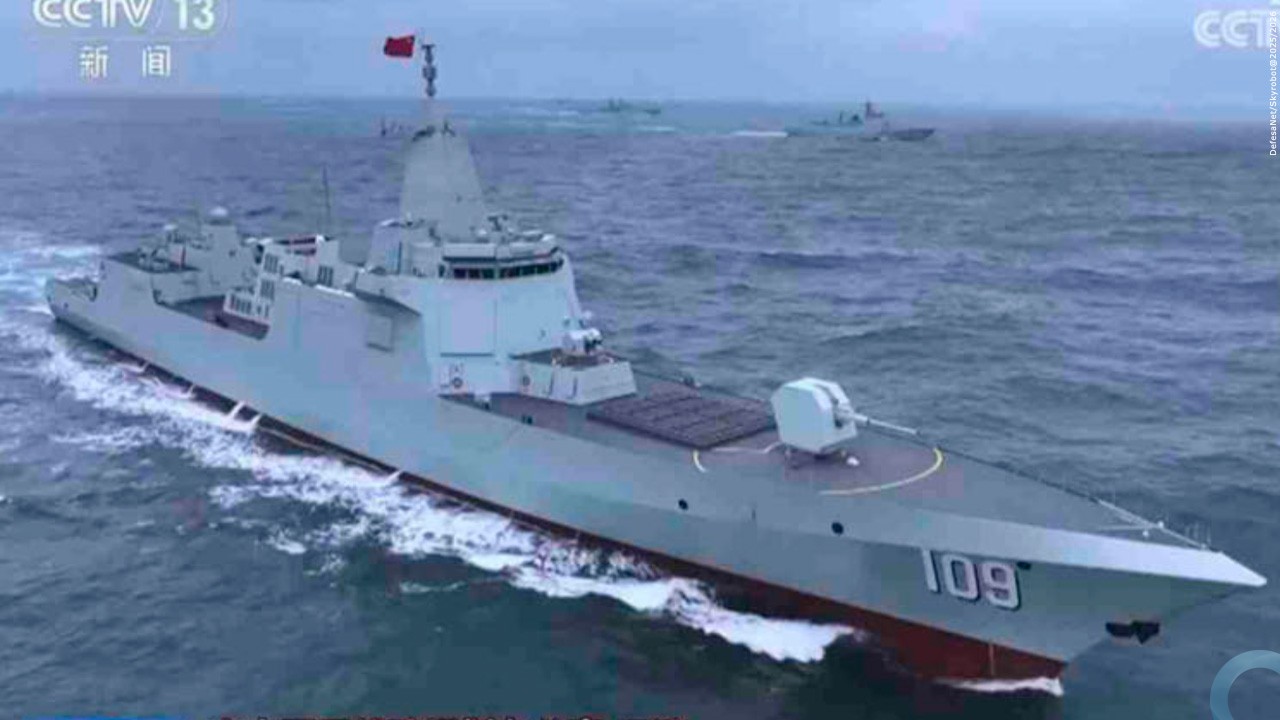 Expansão chinesa: Type 055 e Inteligência Artificial