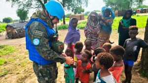 FAB lidera iniciativas com drones em missão de paz da ONU em área de conflito