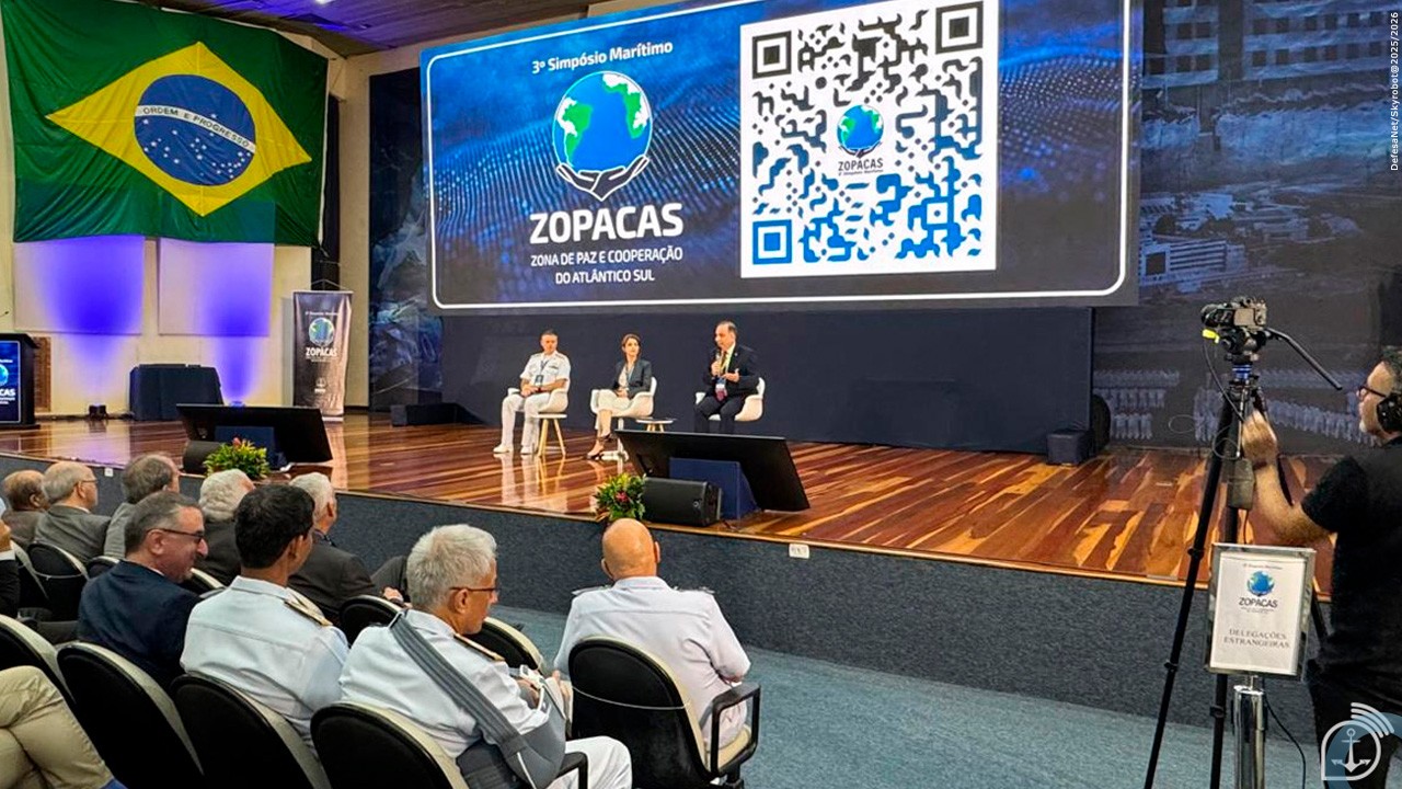“A revitalização da ZOPACAS é prioridade para a política externa brasileira”, afirma o Ministro da Defesa durante o 3º Simpósio Marítimo no Rio de Janeiro