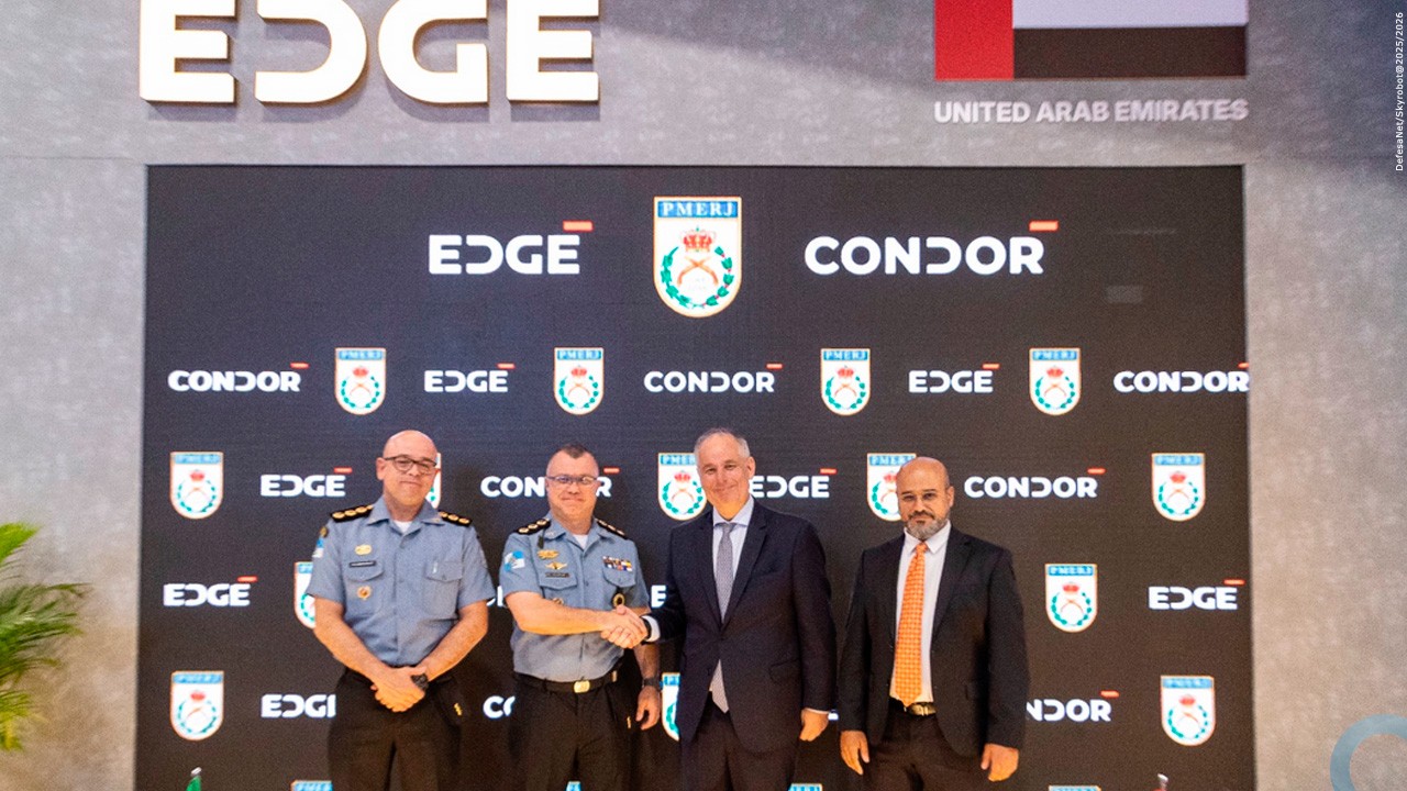 CONDOR assina contrato com a Polícia Militar do Estado do Rio de Janeiro para fornecimento de armas elétricas de condução de disparo duplo