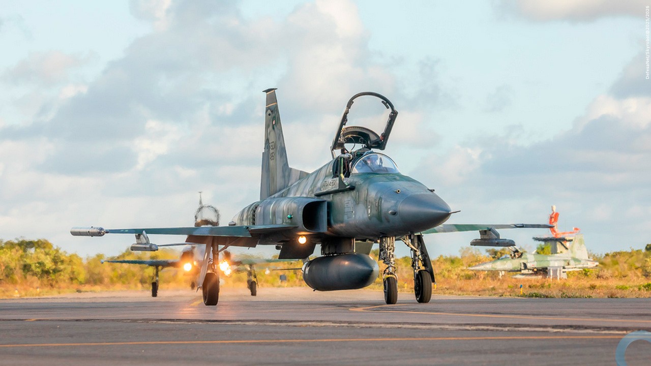 Como as ameaças e as guerras de Trump favorecem o sistema de combate da Força Aérea Brasileira