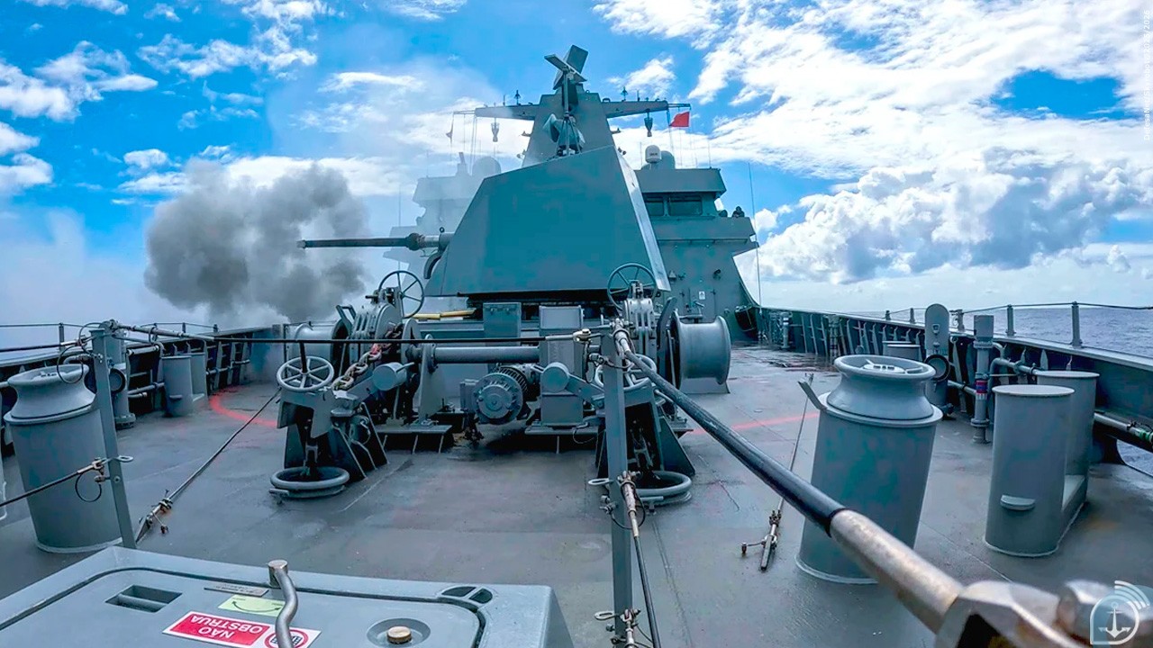Marinha do Brasil realiza teste de armas da Fragata “Tamandaré” e demonstra novas capacidades operacionais da Esquadra