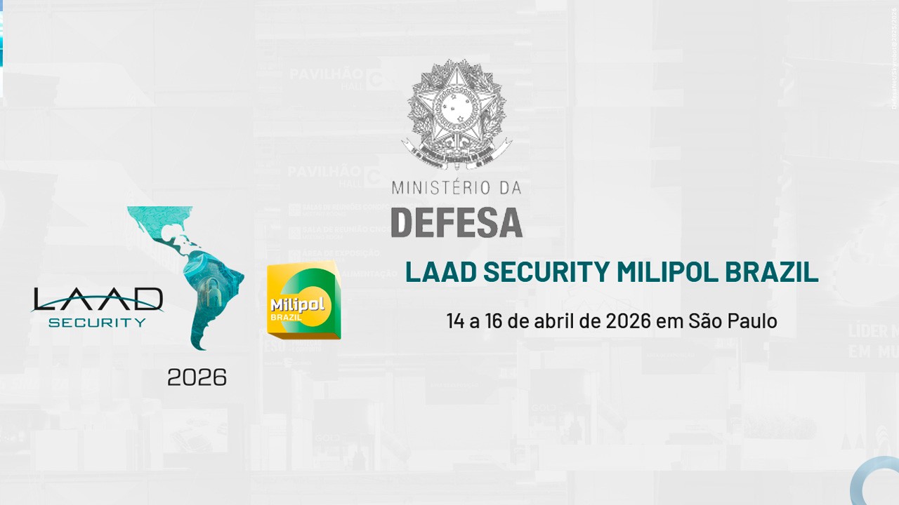 Ministério da Defesa participa da LAAD Security 2026, em São Paulo