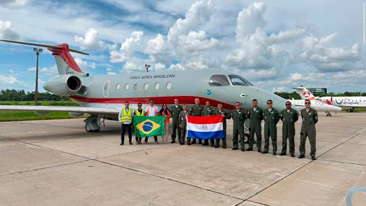 Inspeção sem fronteiras: GEIV verifica auxílios à navegação aérea do Paraguai