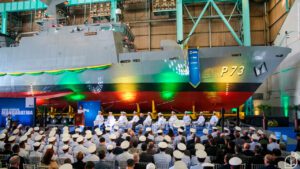 Marinha do Brasil lança o Navio-Patrulha “Mangaratiba” e inicia fase de testes