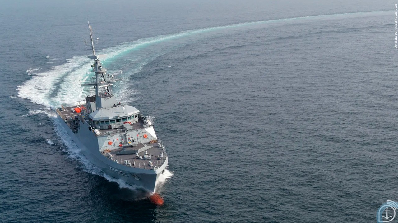 Navio da Marinha do Brasil chega à África para exercícios com dez países
