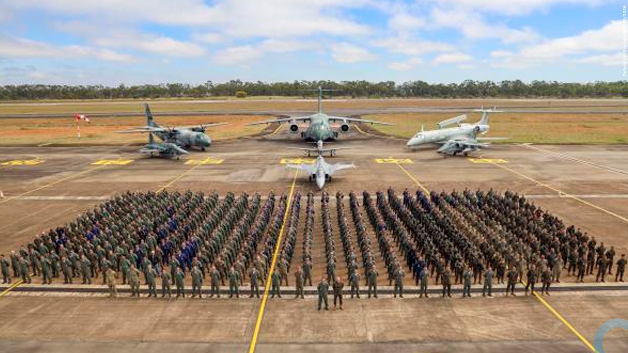 FAB realiza Exercício Conjunto Escudo-Tínia em Anápolis