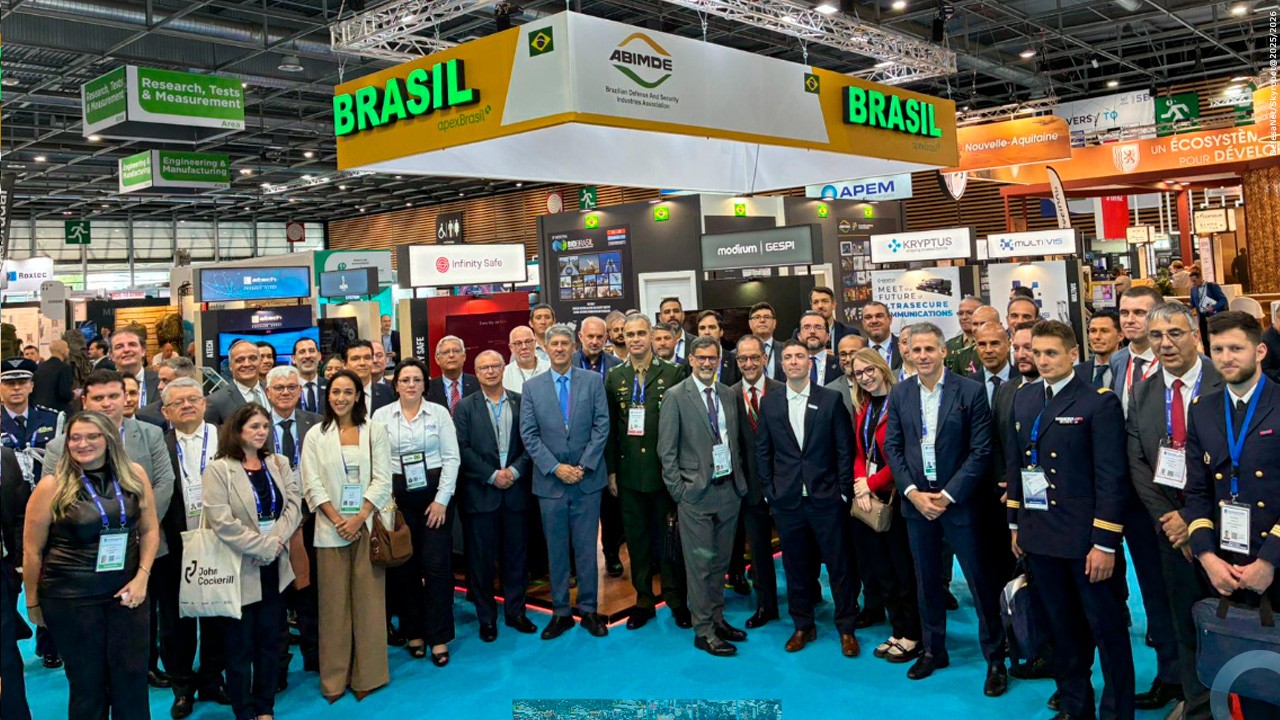 ABIMDE encerra atuação na Eurosatory 2026, em Paris