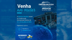 Avionics Services leva engenharia brasileira à Farnborough 2026