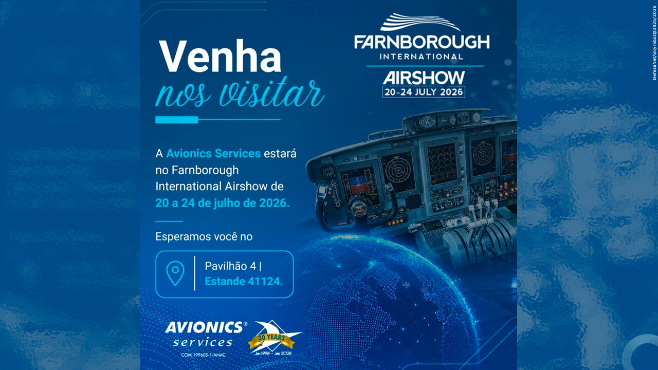 Avionics Services leva engenharia brasileira à Farnborough 2026