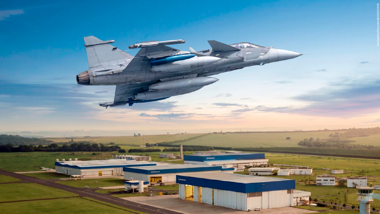 Embraer e Saab assinam acordo para produção de 20 Gripen adicionais no Brasil
