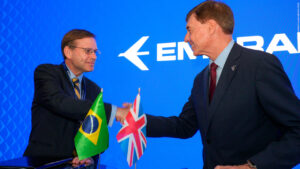 Embraer e Departamento de Negócios e Comércio do Reino Unido fortalecem cooperação estratégica em inovação e desenvolvimento aeroespacial
