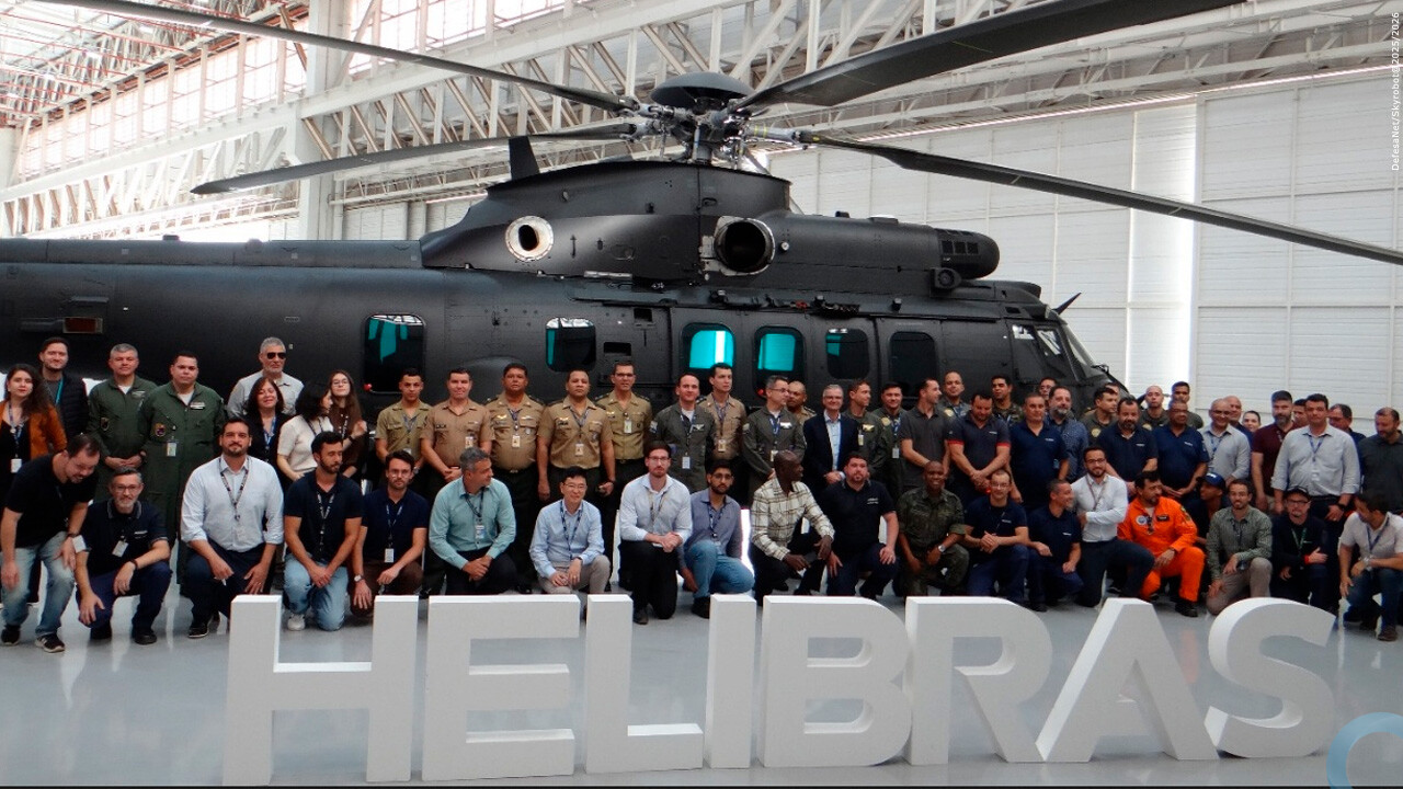 Aviação do Exército recebe o último helicóptero HM-4 - JAGUAR do Projeto H-XBR