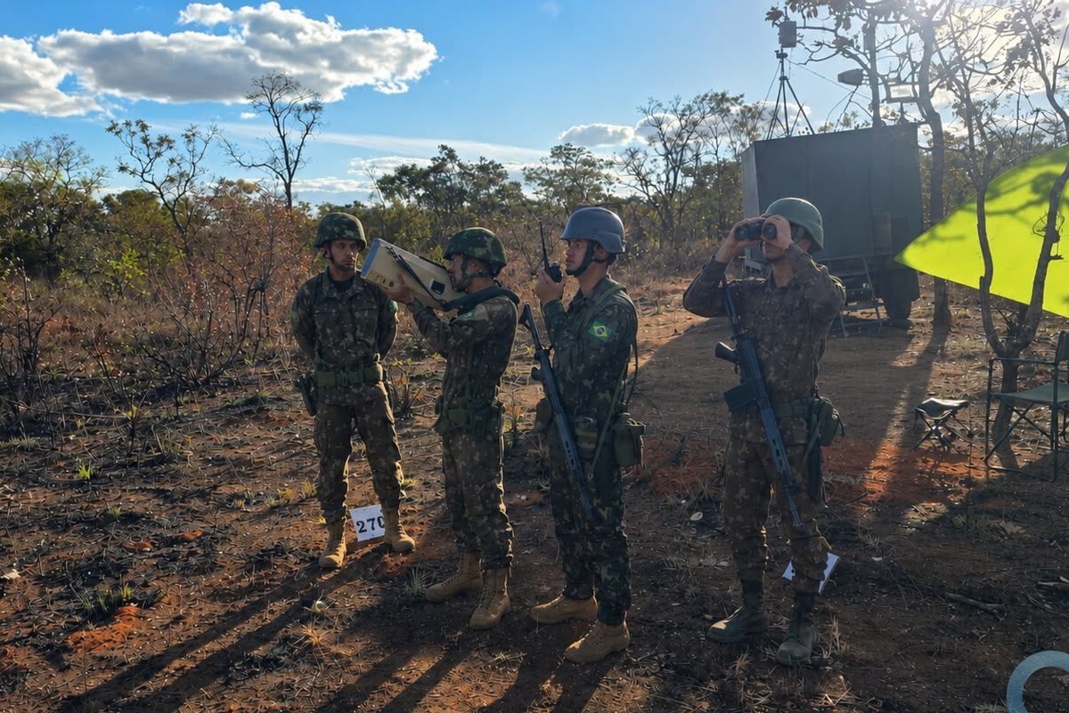 Comando de Comunicações e Guerra Eletrônica do Exército promove intercâmbio sobre capacidades Anti-SARP