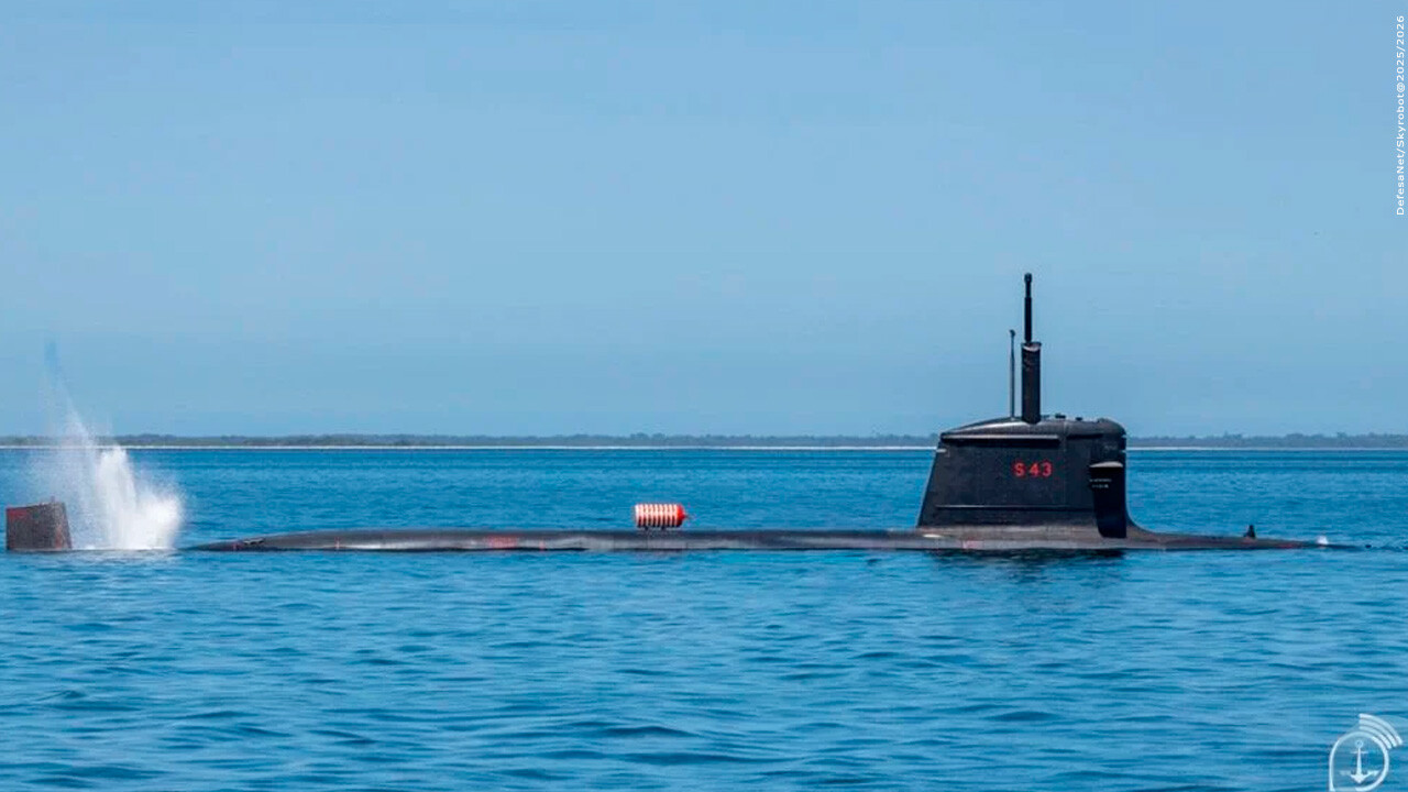Submarino “Almirante Karam” conclui imersão estática