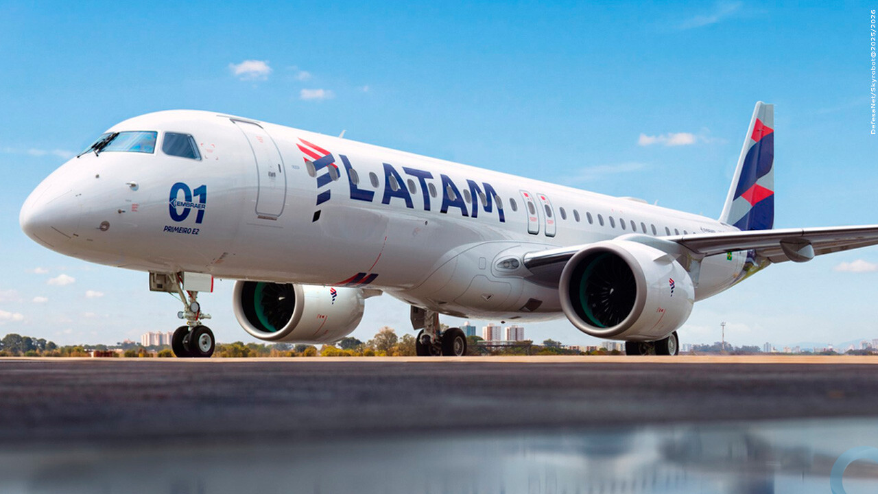 Embraer e LATAM assinam acordo do Programa Pool para a frota de E195-E2 encomendada pela companhia aérea