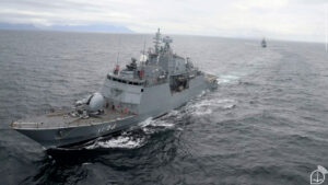 Corveta “Barroso” representa Brasil em exercício militar naval com Índia e África do Sul